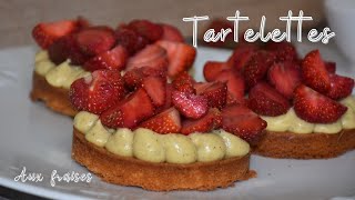 Recette des tartelettes aux fraises [upl. by Ecam]