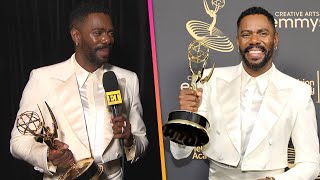 Colman Domingo REACTS to Emmy WIN and Euphoria Season 3 Exclusive [upl. by Yla]