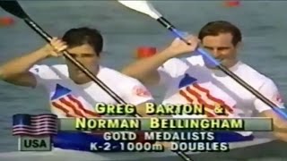 1988 Seoul Olympics Canoeing Mens K2 1000 m Final 169 [upl. by Nawd889]