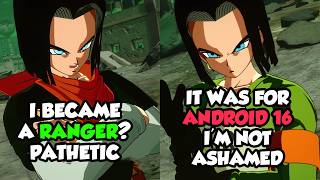 Android 17 interactions are the BEST ones  Dragon Ball Sparking Zero [upl. by Dailey]