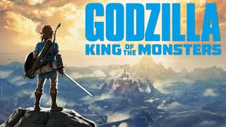 Legend of Zelda BOTW Godzilla King of the monsters Style fan made trailer by gabbe TCG [upl. by Yrekcaz]