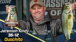 OPEN Jeremiah Kindy leads Day 2 at Lake Ouachita with 35 pounds 12 ounces [upl. by Worlock]