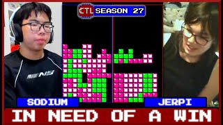 RELEGATION LOOMING  SODIUM VS JERPI  DIV 1B  CTL S27 [upl. by Aser172]