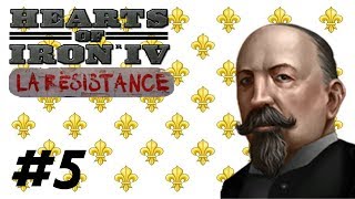 Defend Against The Fascists  Hearts of Iron 4 La Resistance Orléanist France 5 [upl. by Anauqed]