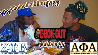 I JOINED A GREEK LETTER ORGANIZATION  MUKBANG [upl. by Annair]