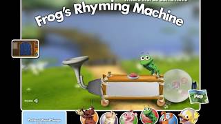 Word World Frog’s Rhyming Machine Level 1 Part 1 [upl. by Nyliak]