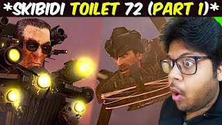 Skibidi Toilet Ep 72 Part 1  GMAN VS ASTRO TOILET 😱 [upl. by Randa715]