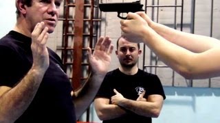 KRAV MAGA TRAINING • Fastest gun disarm Part 2 [upl. by Vivl]