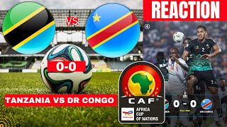 Tanzania vs DR Congo 00 Live Africa Cup of Nations AFCON Football Match Score Highlights Direct [upl. by Shea]