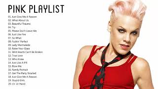 Pink Greatest Hits Full Album  The Best of Pink  Pink Love Songs Ever HQ [upl. by Alebasi849]