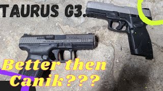 Canik TP9SF Elite Vs Taurus G3 [upl. by Ivana]