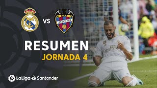 Resumen de Real Madrid vs Levante UD 32 [upl. by Ellennod]