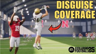 How To Disguise Your DEFENSE in College Football 25 Breakdown [upl. by Ynneh]