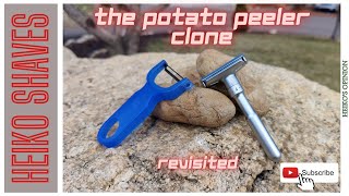 The Potato Peeler  revisited Merkur Futur Clone [upl. by Arabel]