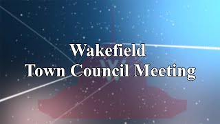 Wakefield Town Council Meeting  November 4th 2024 [upl. by Ulrica]