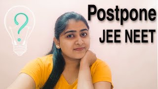 avantideshmukh JEE NEET postpone latest news 🔥 why jeeneet should be postponed [upl. by Netsreik]