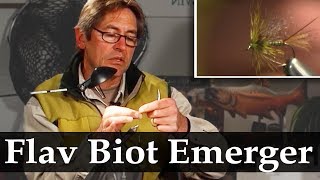 Howard Cole Unusual Flav Biot Emerger fly tying video tutorial [upl. by Derfliw876]