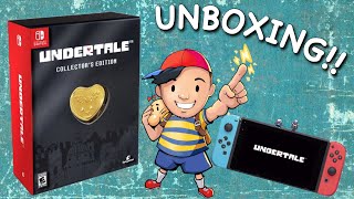 UNDERTALE COLLECTOR’S EDITION FOR NINTENDO SWITCH  UNBOXING [upl. by Mcclees]