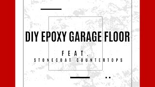 DIY Epoxy Garage Flooring StepbyStep Installation for Your Woodshop [upl. by Noillid406]