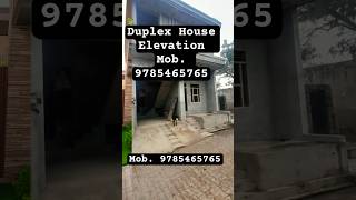 Best Small Duplex house design  Duplex house design  House Renovation [upl. by Edik]