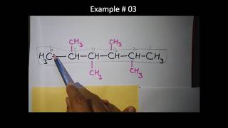 Nomenclature of Branched Alkanes  03 [upl. by Landan247]