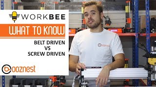 Belt Driven vs Screw Driven  Whats Right For You  WorkBee [upl. by Varian]