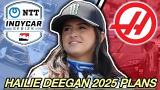 Hailie Deegan 2025 Plans  NASCAR Xfinity Series or Indycar Series [upl. by Chico]