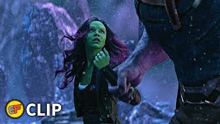 Thanos Sacrifices Gamora  Vormir Scene  Avengers Infinity War 2018 IMAX Movie Clip HD 4K [upl. by Akerdnuhs]