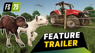 🔥🔥🔥 CZY TAKI BĘDZIE FARMING SIMULATOR 25   FEATURE TRAILER FS 25 [upl. by Odlopoel384]