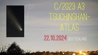 Komet C2023 A3 Tsuchinshan ATLAS 22102024 [upl. by Atnoid270]