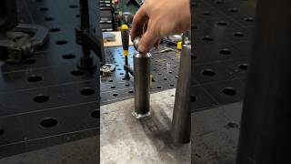 Heavy Duty Door Hinge using a ball bearing weld make architecture shorts [upl. by Savell]