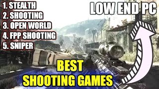 TOP 100 BEST GRAPHIC SHOOTING GAMES FOR LOW END PC  1 GB 2 GB 3 GB RAM  INTEL HD GRAPHICS [upl. by Elia]