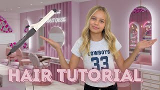 Curling My Hair Like a Pro Tutorial with Perri Brielle 🎀 [upl. by Duck]