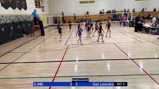 SJND vs San Leandro  10122024 [upl. by Arissa]