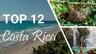 TOP 12 COSTA RICA  Die besten Sehenswürdigkeiten amp Orte für deine Reise [upl. by Dash]