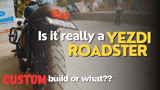 Highly modified Yezdi Roadster review  One in India [upl. by Llerehc]