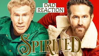 Soooo Funny  Spirited Movie REACTION  Ryan Reynolds amp Will Ferrell  Dad Reaction Xmas movie 2022 [upl. by Prudence]