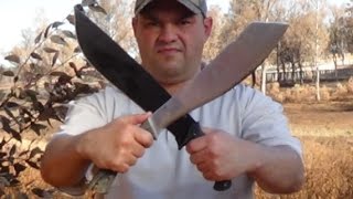 Golok Condor El Salvador VS CRKT ChanceInHell  Gear comparison SurvivalZone Africa [upl. by Loftis322]