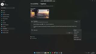 How to Change Live Captions Style on Windows 11 [upl. by Aniuqahs159]