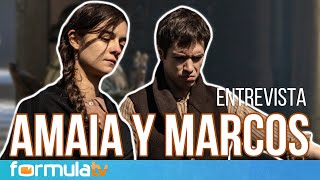 LA SOMBRA DE LA TIERRA AMAIA SAGASTI y MARCOS RUIZ analizan la crudeza de la serie [upl. by Ronacin503]