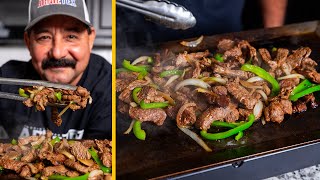 The Fajita Secrets Used in Mexican Restaurants an Easy Sizzling Fajitas Recipe at Home [upl. by Pravit]