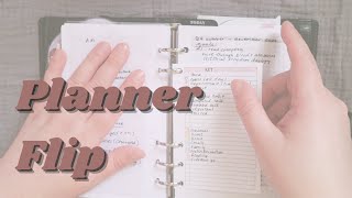 super long detailed planner flip [upl. by Naujyt]