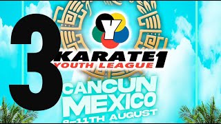 DAY 1  TATAMI 3  YOUTH LEAGUE CANCUN MEXICO 2024 [upl. by Ytak116]