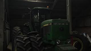 John Deere 4955 start up [upl. by Cita732]