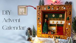 DIY Wooden Advent Calendar [upl. by Wivinah303]