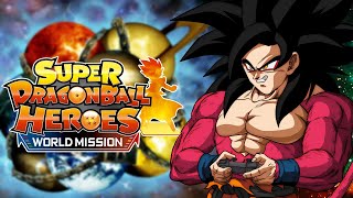 Goku Plays Super Dragon Ball Heroes World Mission [upl. by Ayn]