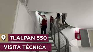 Visita técnica Multifamiliar Tlalpan 550 [upl. by Lishe]