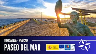 Paseo del Mar  Webcam de Torrevieja [upl. by Canning]