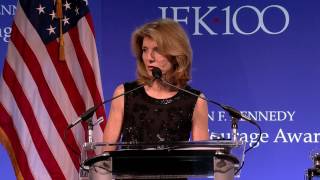 Ambassador Caroline Kennedy honors President Barack Obama [upl. by Aya]