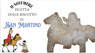 🍰 Dolce di San Martino  Ricetta Cavallo dolce biscotto [upl. by Giffer807]